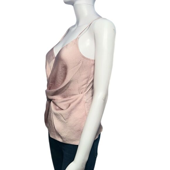 Express Mauve Silk Twist Top NWT - Picture 4 of 10